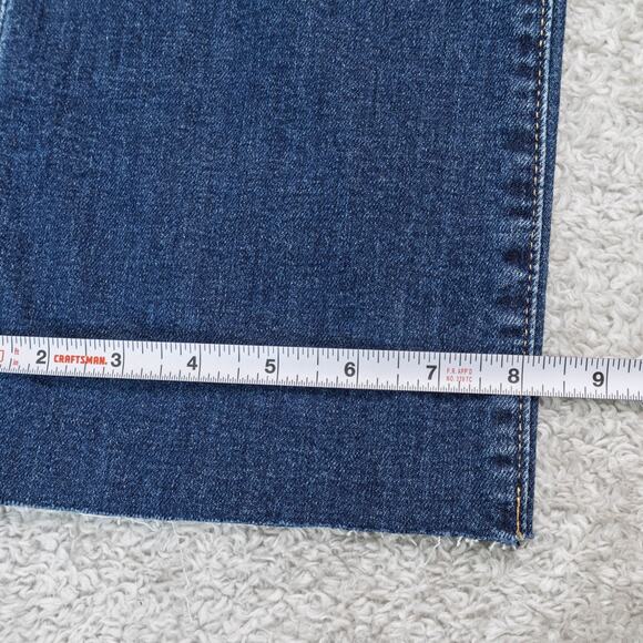 Gap Kick Fit Stretch High Rise Blue Ankle Flare Jeans Denim Womens Size 6 NWT - Picture 10 of 11